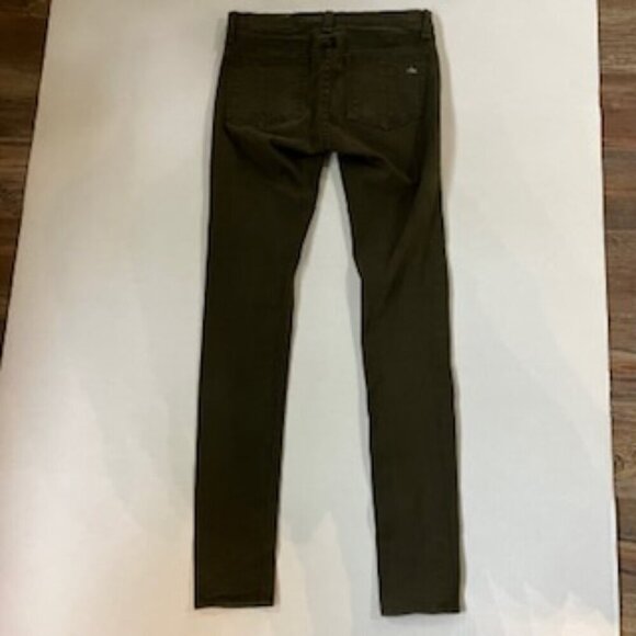 Rag & Bone Jean in Army green Sateen size 25 - Picture 2 of 5
